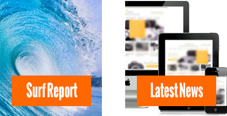 Come On Vacation, Leave On Probation Support Us and Latest News Buttons